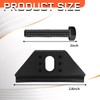 QBOONPT Battery Hold Down Bracket, Battery Hold Down Base Clamp