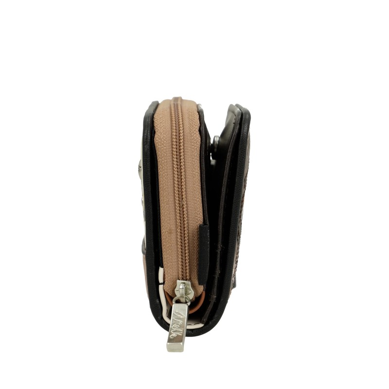 Anekke Alma Small RFID Wallet, Practical and Secure, Coin and
