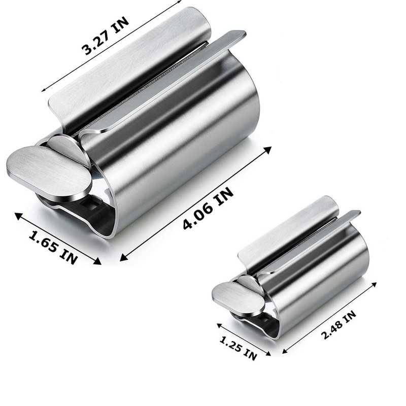 Toothpaste Key, NEEMAY Toothpaste Dispenser,Toothpaste Tube Squeezers, Metal Toothpaste Rollers,