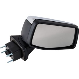 Garage-Pro Right Power Heated Mirror for GMC Sierra 1500 2019-2023 Manual Fold With Memory; Without Signal Light, Blind Spot Monitor, Puddle Lamp & Auto-Dimming Chrome New Body Style