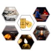 SRECNO Oil Lamp Mini Metal Alcohol Lamp Mini with 3