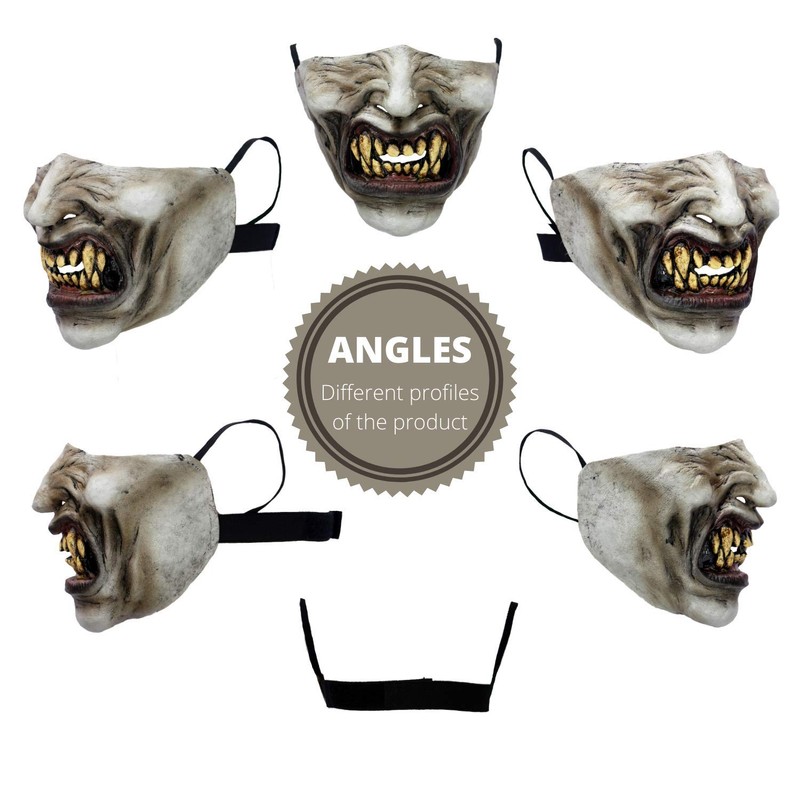 GHOULISH Vampire mouth mask.