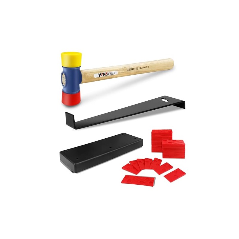 YIYITOOLS 43Pcs Laminate Wood Flooring Installation Kit,LVP Installation Kit,Vinyl Flooring