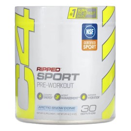 C4 Sport Ripped Cellucor - Pre Entreno Extremo + Quemador Sabor Arctic Snow Cone