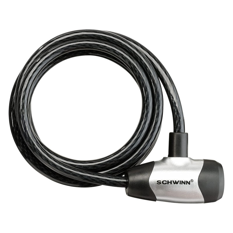 Schwinn Bike Cable Lock with Keys, 6 ft x 8