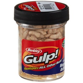 Berkley Gulp! Maggot , Natural White, 1-Inch