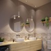 CGC Lighting White Cylinder Tube Slim Short Small Pendant Suspended