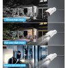 Jennov 4K 8MP POE Security IP66 Camera Outdoor Color Night