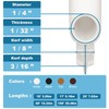 Window Weatherstrip Seal 1/4" Bulb Bubble Kerf Mount Bulb Gasket