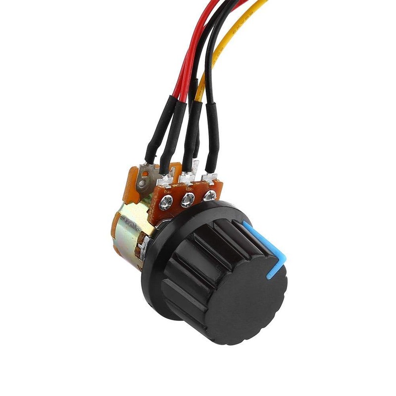 Acogedor Controlador de Velocidad del Motor DC PWM, DC 10-55V