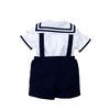 Spring Notion Baby Boys Sailor Set with Hat Style-A Small