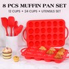 AOTASO 3 Pcs Silicone Baking Pan Set - Including 1