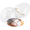 Your Design Christmas Tree Baubles: Transparent Christmas Tree Baubles with