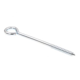 Prime-Line 9067694 Screw Eye, Lag Thread, 5/16 in X 6 in, Zinc Plated Steel, Pack of 10