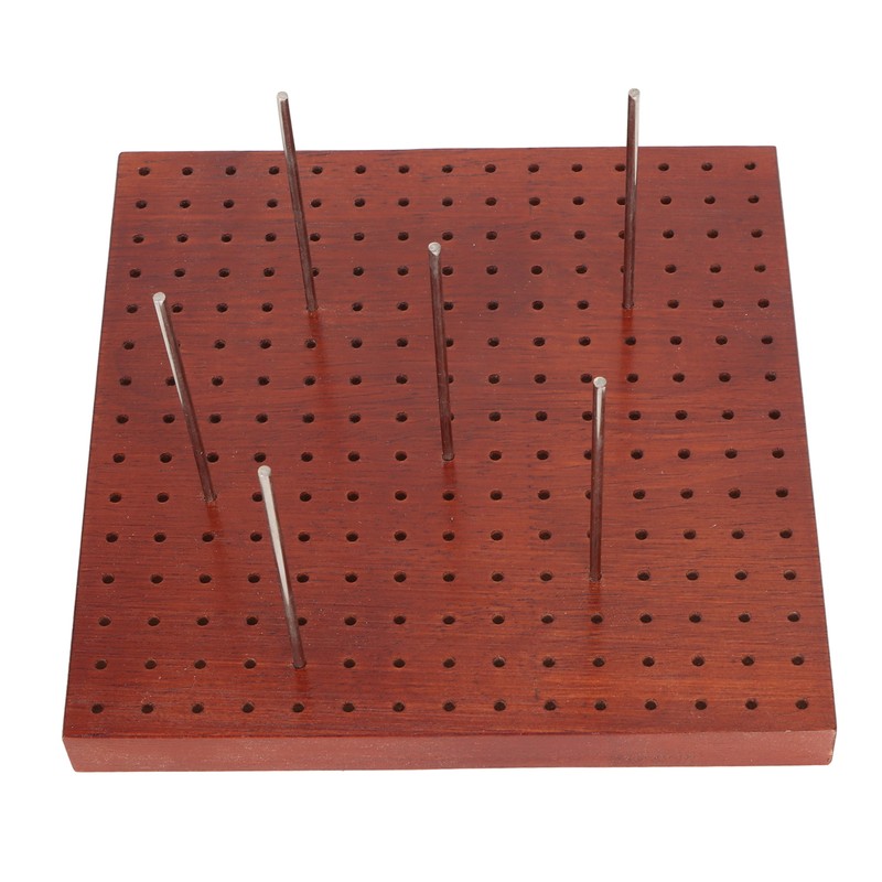 Crochet Blocking Board Wooden Handcrafted Knitting Blocking Mat for Knitting