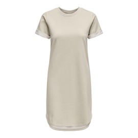 JdY Women's Jdyivy Life S/S Dress Jrs Noos Dress, Chateau Gray
