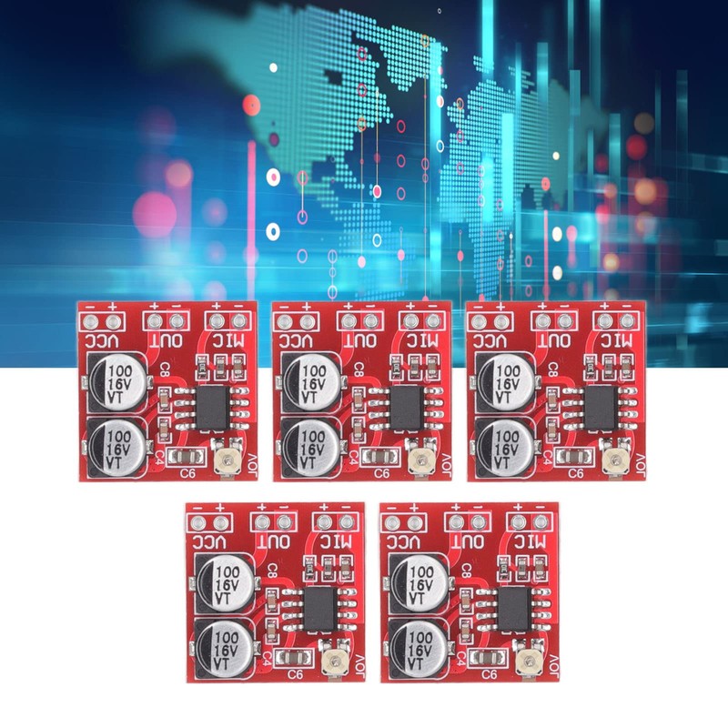 Microphone Amplifier Module Electret Microphone Amplifier Module LM386 Microphone Amplifier