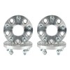 SIZZER 4PCS 15mm-5X4.5-M12x1.5-60.1mm Hubcentric Wheel Spacers Adapters Compatible with Camry,