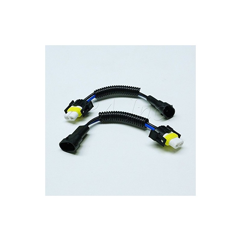 PA LED 2pcs H8 H11 CERAMIC WIRE HARNESS KIT HID