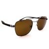 Bonateks Unisex DEPLGZLK100198 Sunglasses, Brown, 1.1 mm, brown