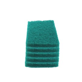 Heavy Duty Scour Pads, Non-Scratch Scrub Sponges, ULIFESTAR 5PCS Dish Scrubber Scouring Pads, Dual-Sided Reusable Household Scrub Pads for Dishes,Dish Cleaning Tool,Kitchen Scrubbers & Metal Grills