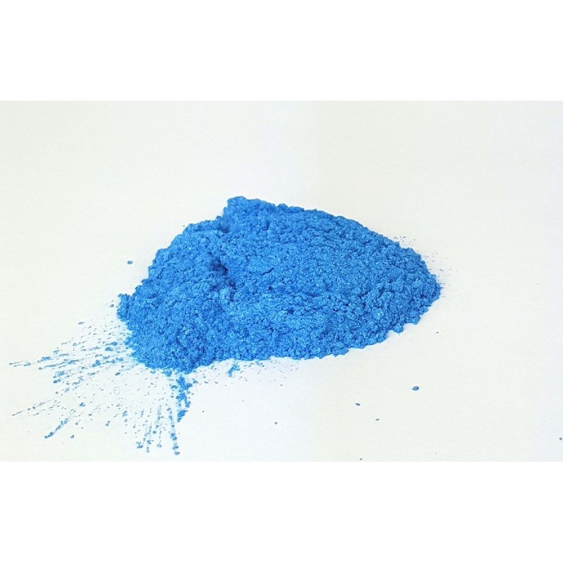 Cosmetic Mica Powder Ice Blue 3g-20g for Soap, Eyeshadow, Bathbombs