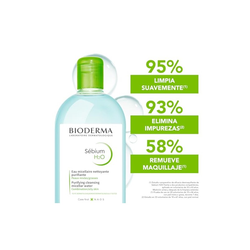 Sebium H2O Agua micelar 500ml