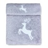 Tex family Towel Set Deer Grey Pure Cotton Made in