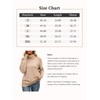 SENFURE Womens Soft Sweaters Casual Long Sleeve Thick Sweater Turtleneck
