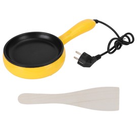 350W Mini Frying Pan NonStick Fried Steak Pancake Egg Pan with Wooden Spatula