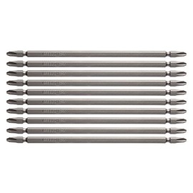 Vessel B36 ZP Double-ended Bit Air for Electric Drivers + 0.08 x 5.9 inches (2 x 150 mm), Set of 10, Hardness: H (High Hardness)