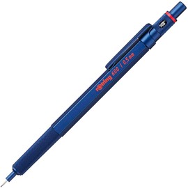 Rotring  600 Pencil  Blue Knurled Grip  0.5 mm Hexagonal  Pencil New In Box