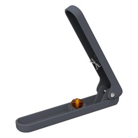 Nut Crackers for All Nuts, Chestnut Clip Tool for pecans, Cross Chestnut Opener, Sharp Blade, Effortless Extended Handle [Color: Dark Grey]