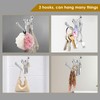 Foldable Towel Hook, Solid Metal Swivel Hook Heavy Duty Swing