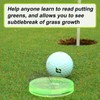 Golf Green Reader,Golf Putting Training Aid-With High Precision Leveling Bubbles,
