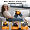 Beheizte Kniebandage mit Massagefunktion, Wiederaufladbare Kniebandage, Einstellbares Vibrationsmassagegerät zur Entspannung