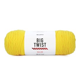 Craftz Worsted Yarn (Varsity Yellow)