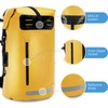 Mochila Impermeable, Bolsa Seca Enrollable Resistente para Kayak, Rafting, canotaje