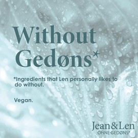 Jean & Len Cream Oil Shower Coconut & Vanilla, for Dry Skin, Rich Formulation, for a Gently Cleansed and Noticeably Smooth Skin Feeling, pH Skin Ideal, Vegan Shower Gel, 250 ml