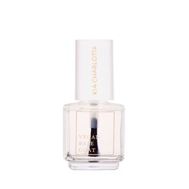 Kia-Charlotta, Vegan base coat (base coat), up to 90% natural, 100% vegan, low in harmful substances, made in Germany, premium quality, 11 ml
