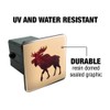 GRAPHICS & MORE Moose Red Forest Tow Trailer Hitch Cover