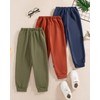 VEGGIEDOT Little Boy Pants 3 Pack 4T 5T Toddler Boy