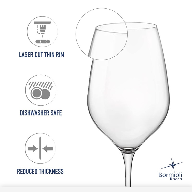 Bormioli Rocco Inalto Tre Sensi Collection Set Of 4 Premium