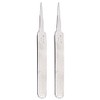 ToolUSA (2 Pack) 4.25" (10.8 cm) Narrow Sharp Tweezers |