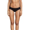 commando Women's Cotton Bikini Briefs, Black, S-M