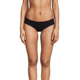 commando Women's Cotton Bikini Briefs, Black, S-M