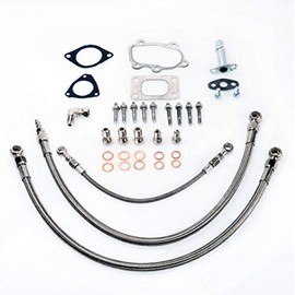 Kinugawa Turbo Install Line Kit Fit S13 SR20DET Silvia Garrett GT2835R GT2871R GT2860R