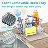 RMS Universal Sink Organizer, Stainless Steel with Removable Drip Tray