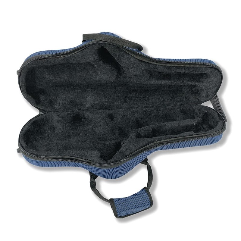 YoungMonic Black Alto Sax Case Saxophone Parts Light Hand Strap