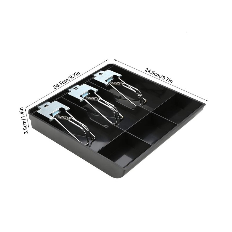Starbun Cashier Box-Cash Drawer Register Insert Tray Replacement Cashier Three